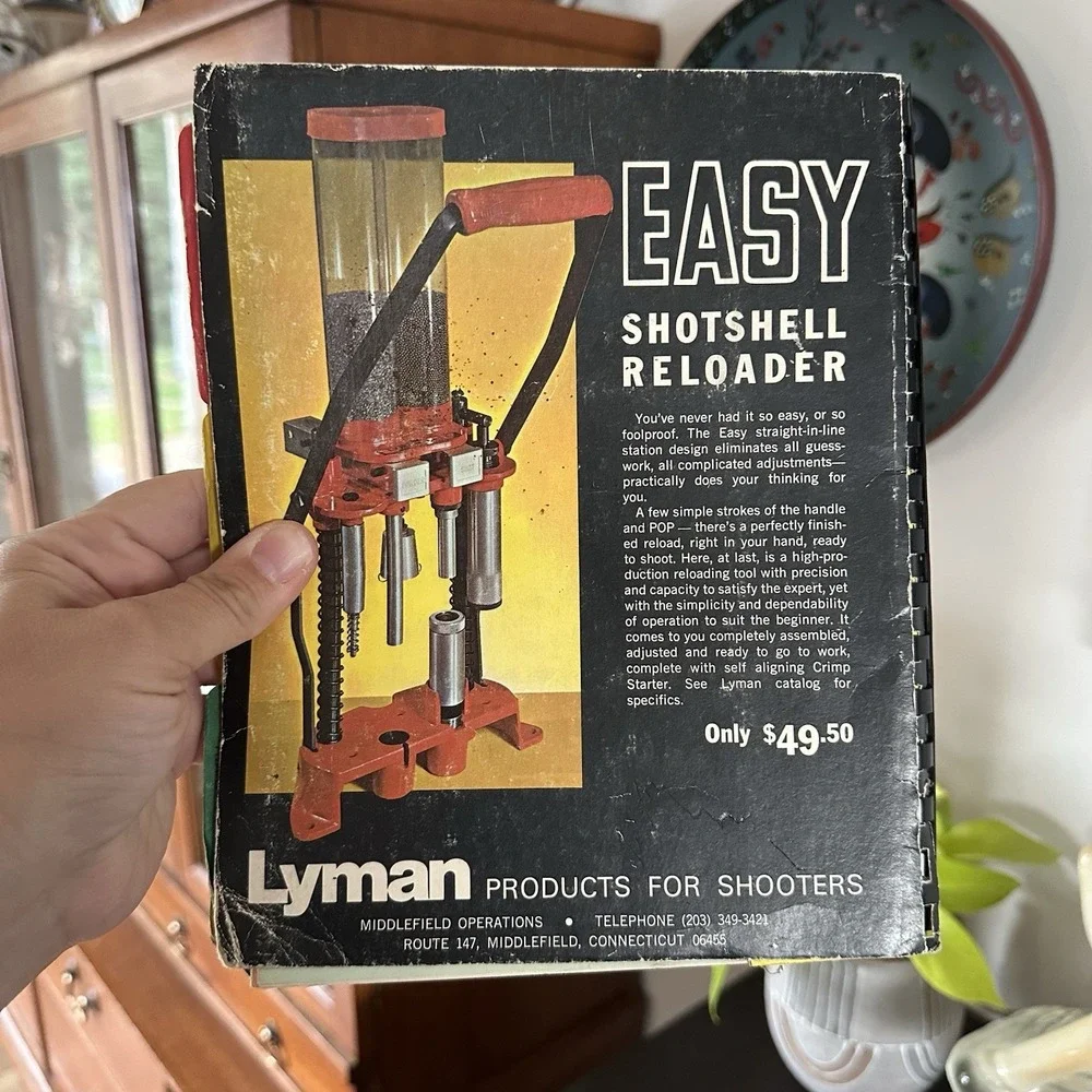 First complete Edition Of Lyman Shotshell Handbook By: Lyman Products Corp. 1969